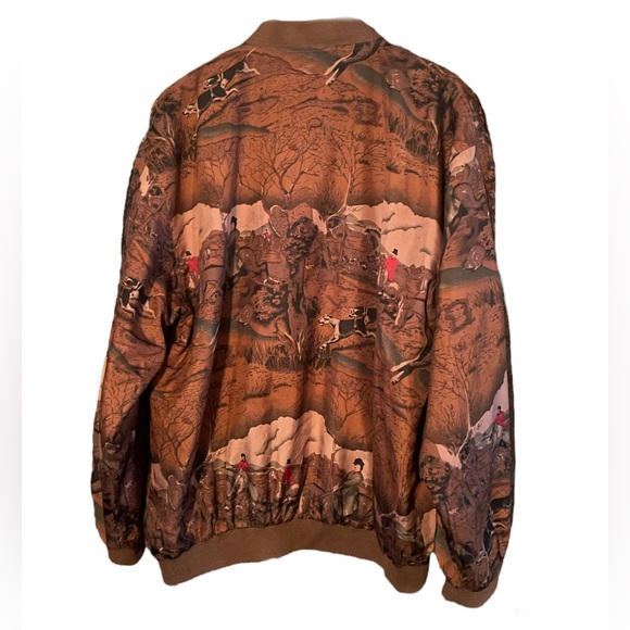 Vintage Atlantic Beach Silk Bomber - Picture 2 of 9